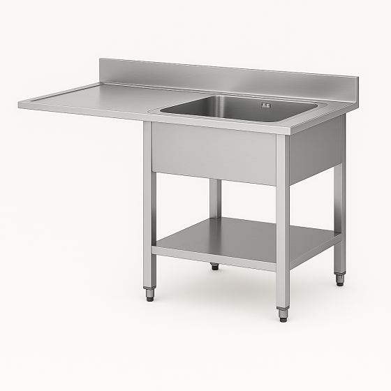 Plonge avec passage pour...