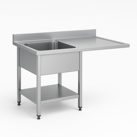 Plonge avec passage pour...