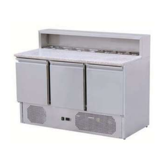 Saladette 3 Portes avec Dosseret