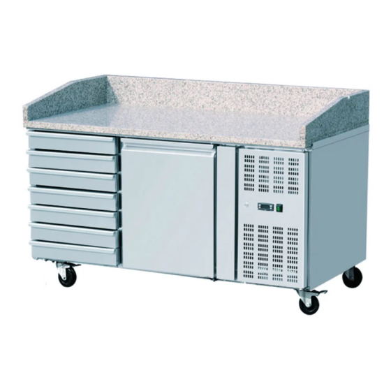 Table à Pizza Granit Inox –...