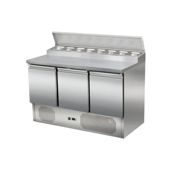 Saladette Réfrigérée Inox 3...