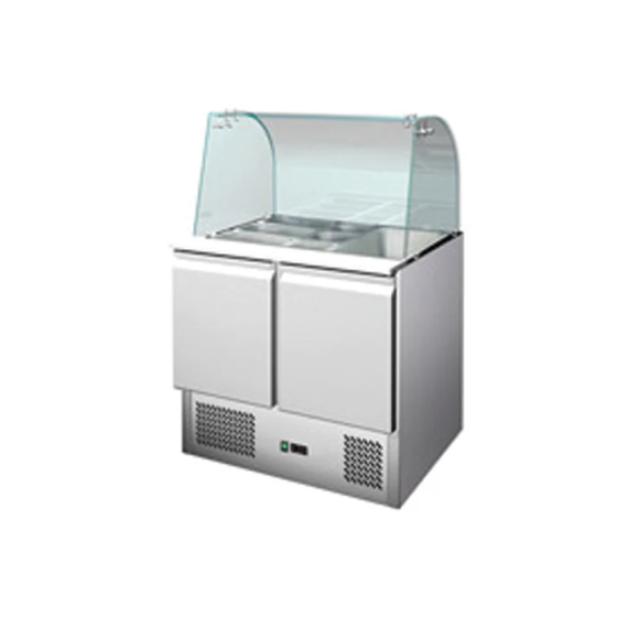Saladette Réfrigérée Inox 2...