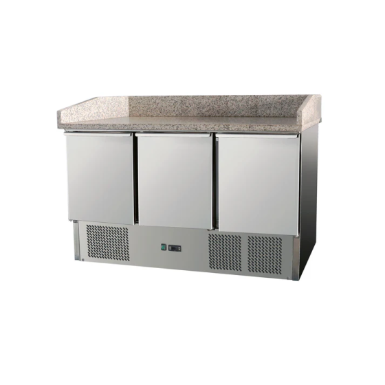 Saladette à Pizza Inox 3...